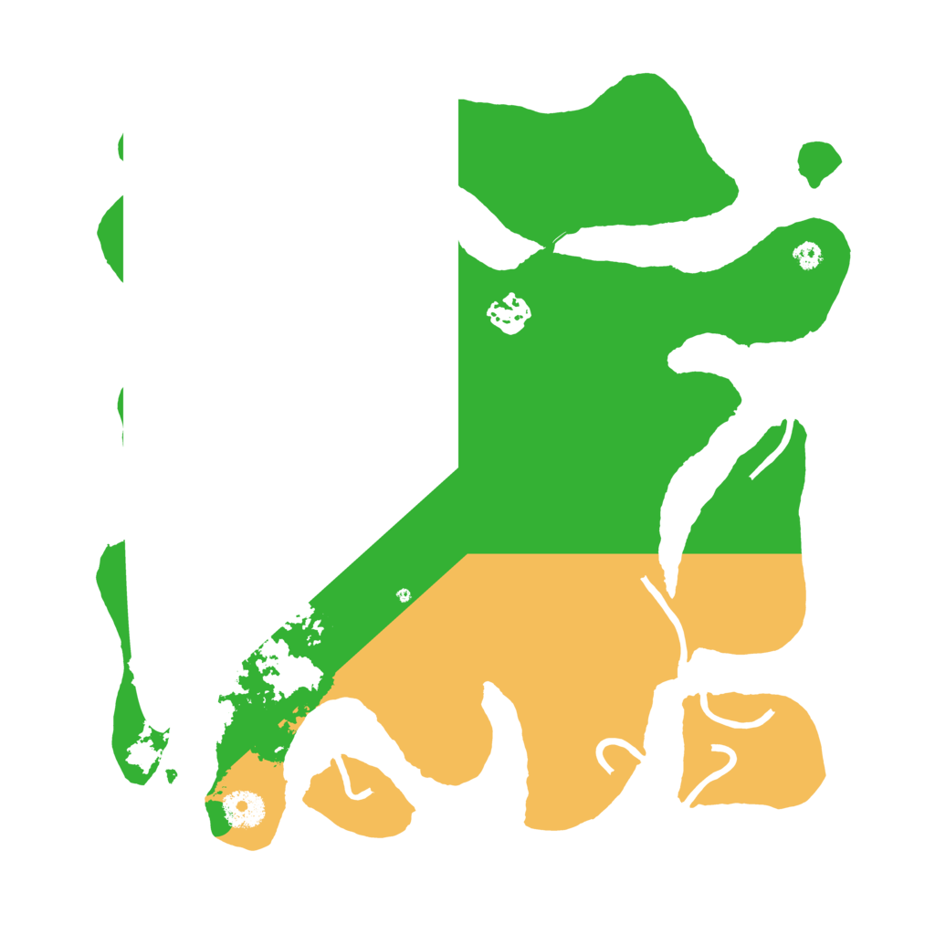 Biome Rust Map: Procedural Map, Size: 3500, Seed: 385912