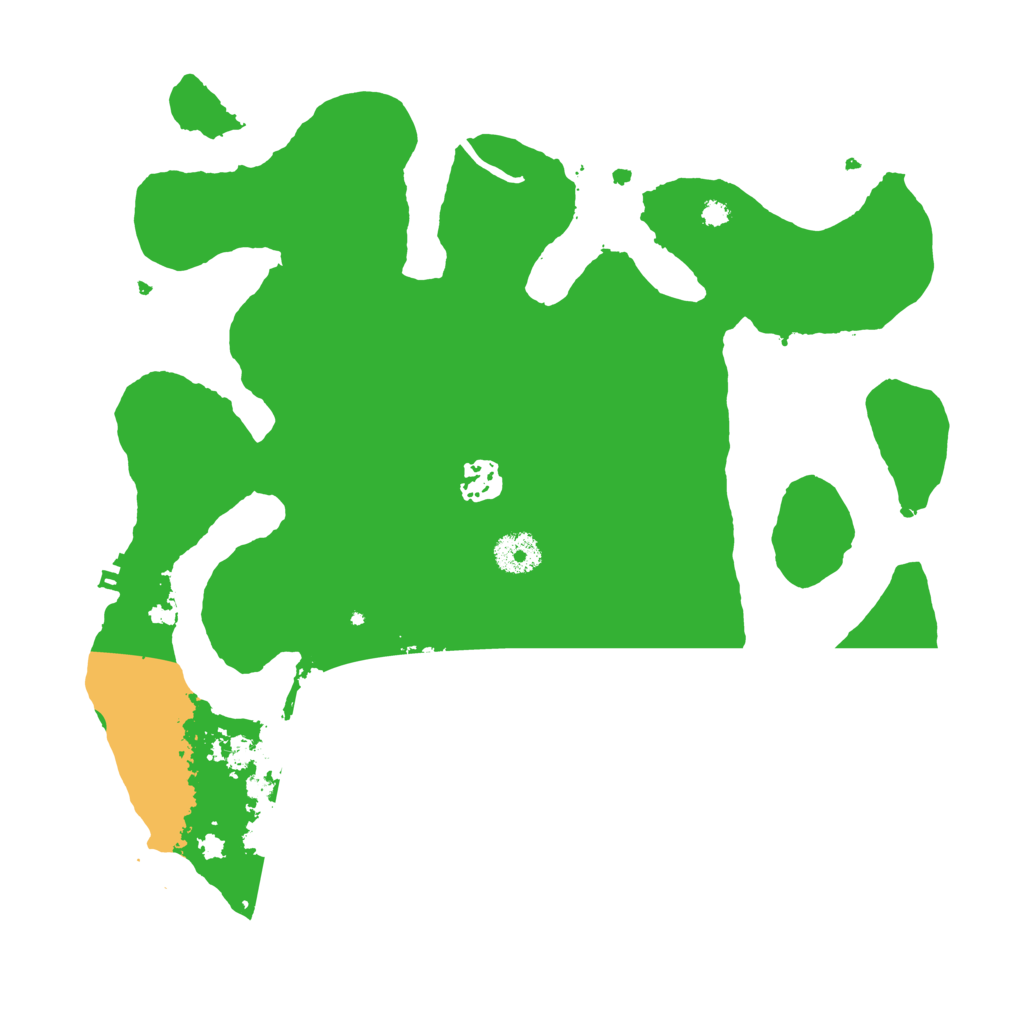 Biome Rust Map: Procedural Map, Size: 3500, Seed: 1149693701