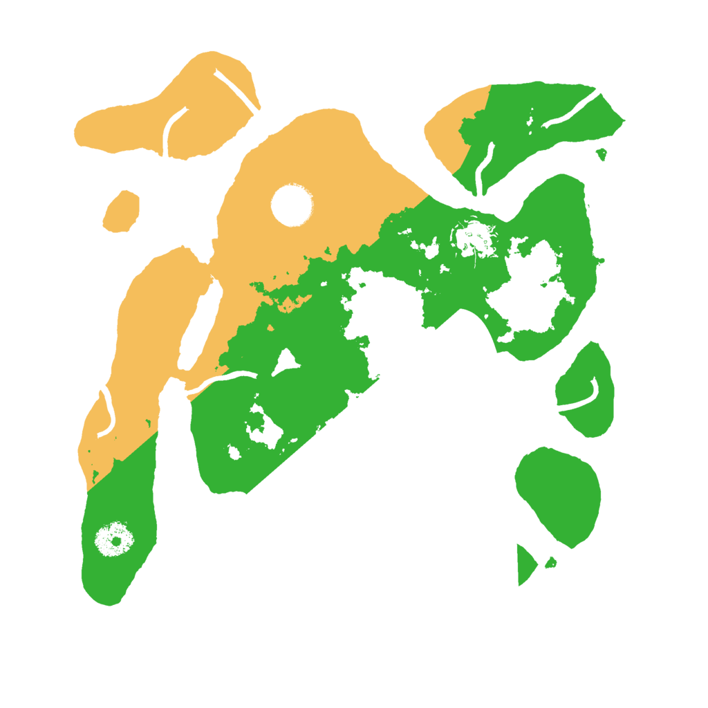 Biome Rust Map: Procedural Map, Size: 3000, Seed: 48025647