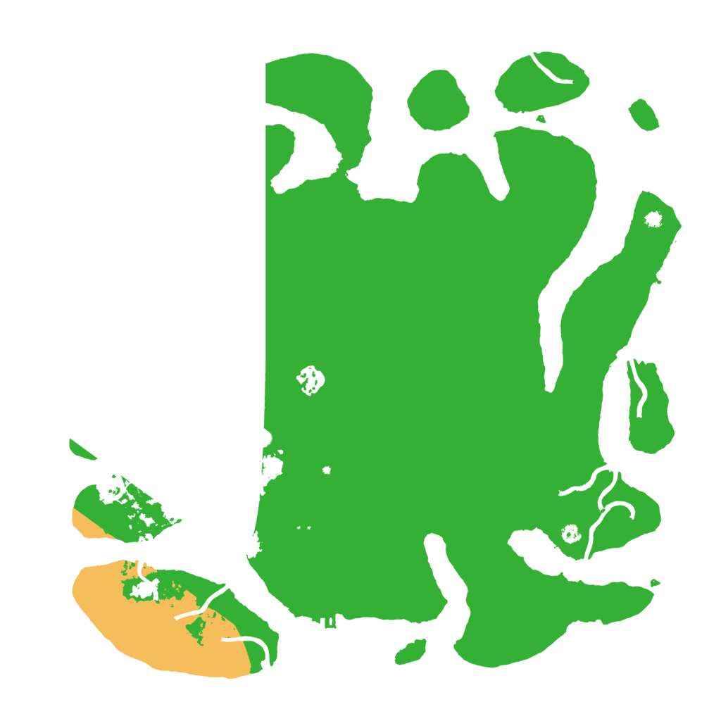 Biome Rust Map: Procedural Map, Size: 3950, Seed: 2112834568