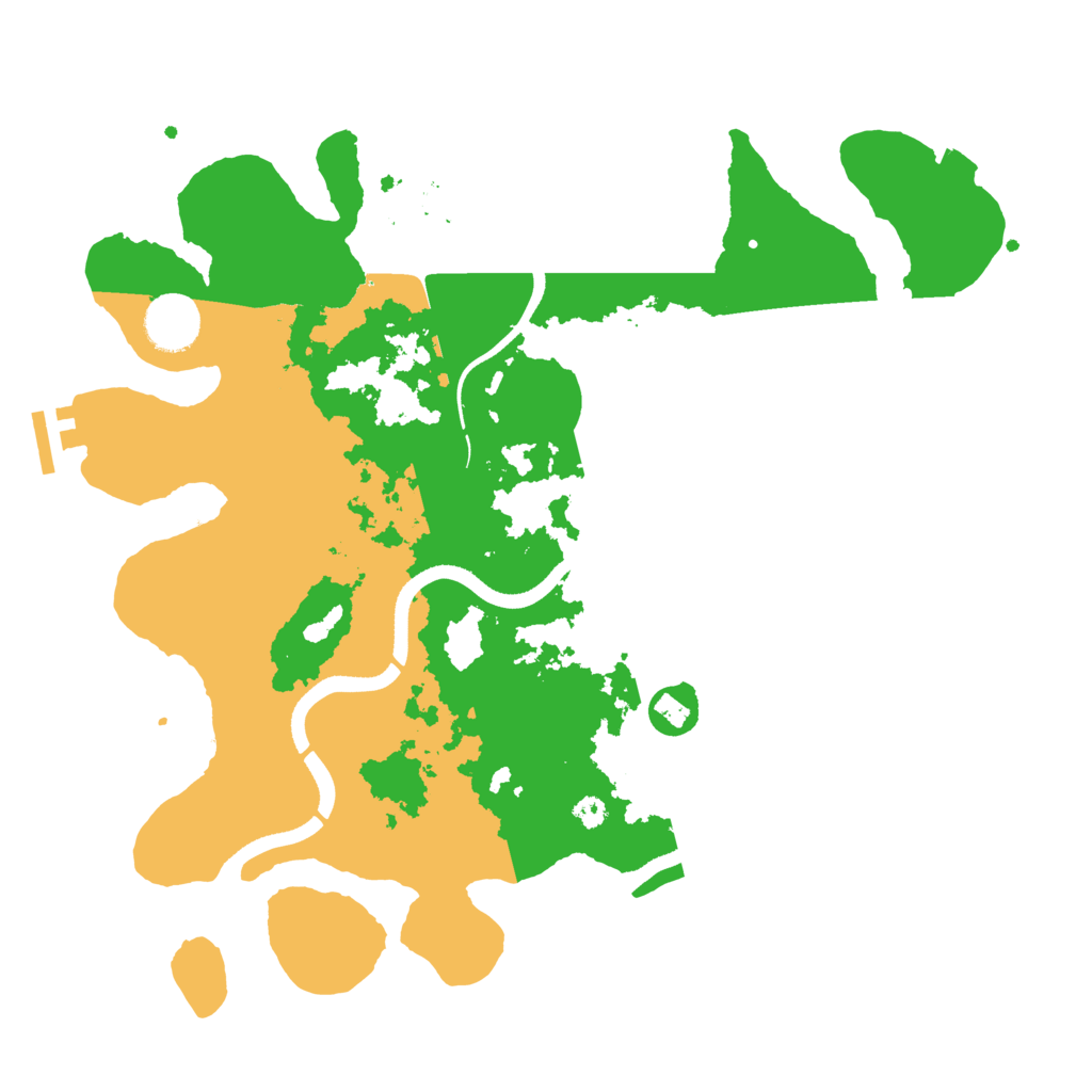Biome Rust Map: Procedural Map, Size: 3500, Seed: 1573612148