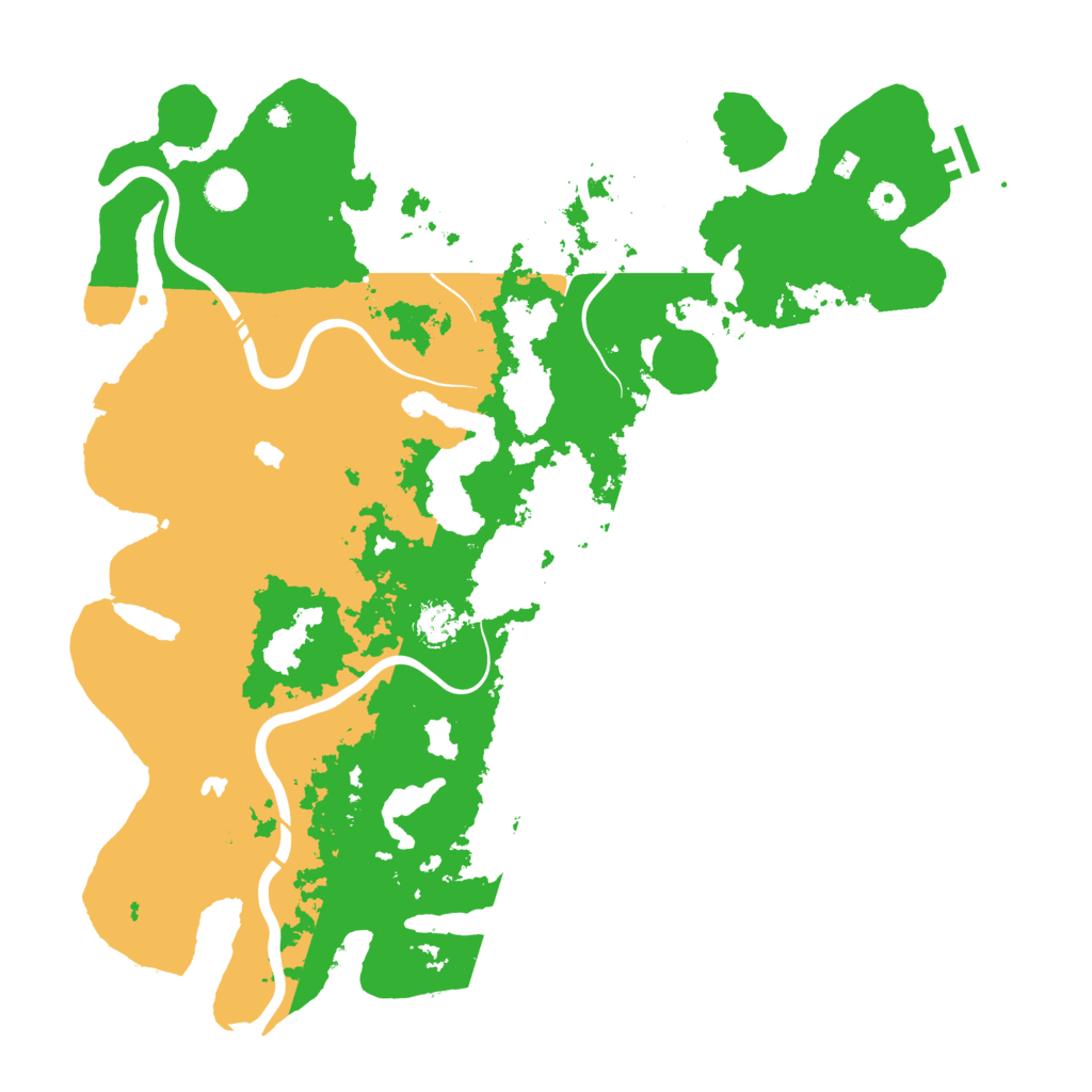 Biome Rust Map: Procedural Map, Size: 4500, Seed: 1638320178