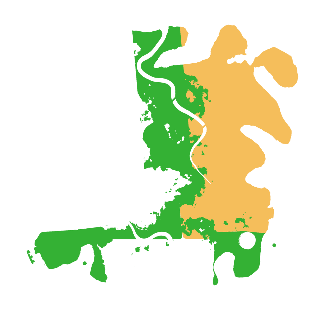 Biome Rust Map: Procedural Map, Size: 3400, Seed: 20210916