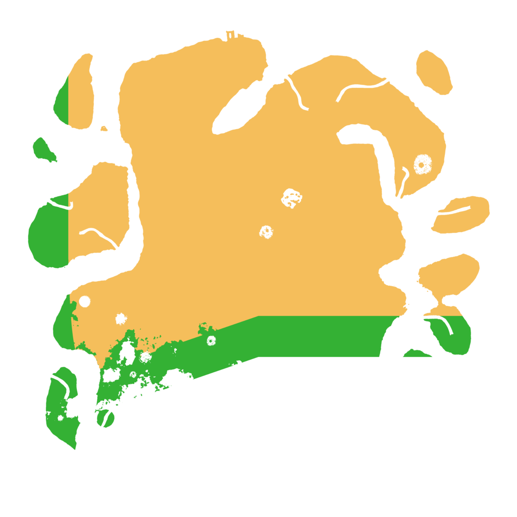 Biome Rust Map: Procedural Map, Size: 4000, Seed: 564734