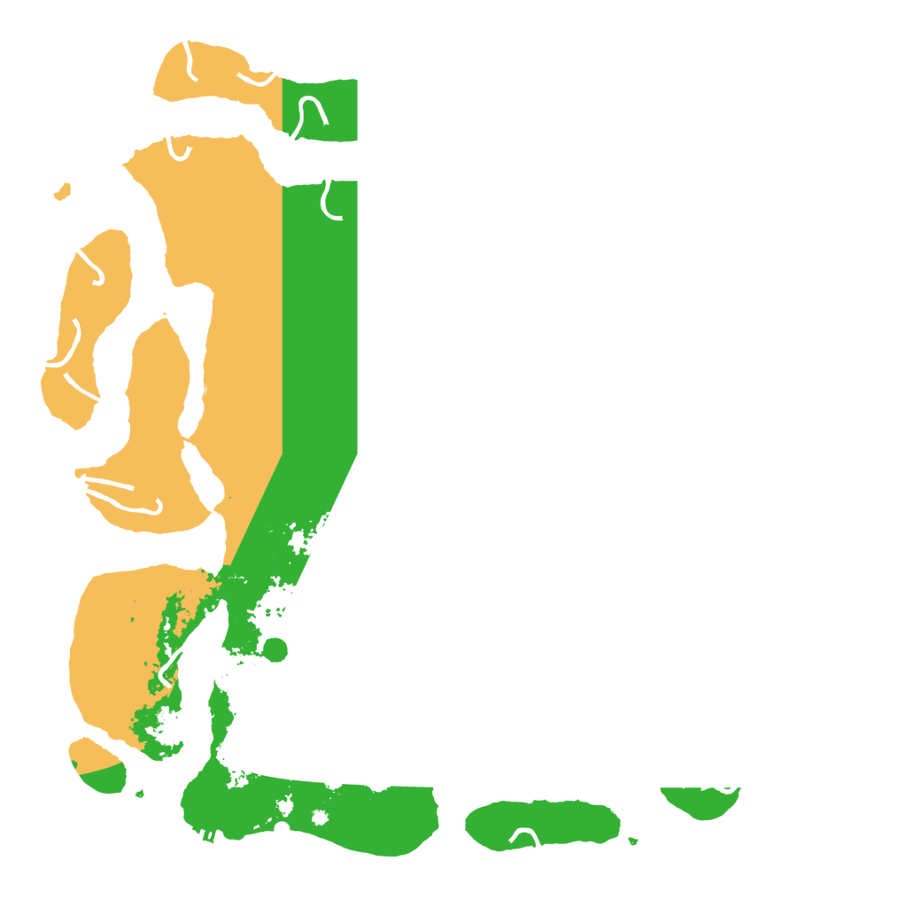 Biome Rust Map: Procedural Map, Size: 5000, Seed: 46747895