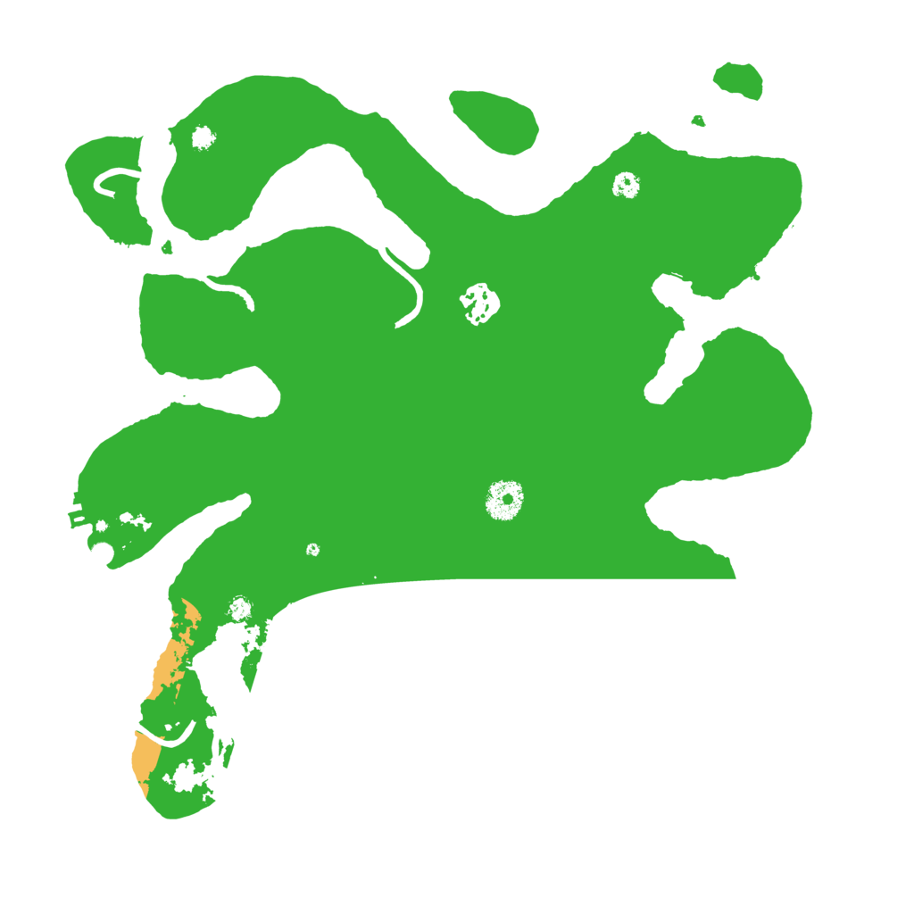 Biome Rust Map: Procedural Map, Size: 3500, Seed: 9162021