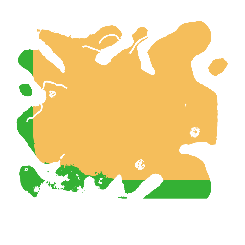 Biome Rust Map: Procedural Map, Size: 3600, Seed: 629989530