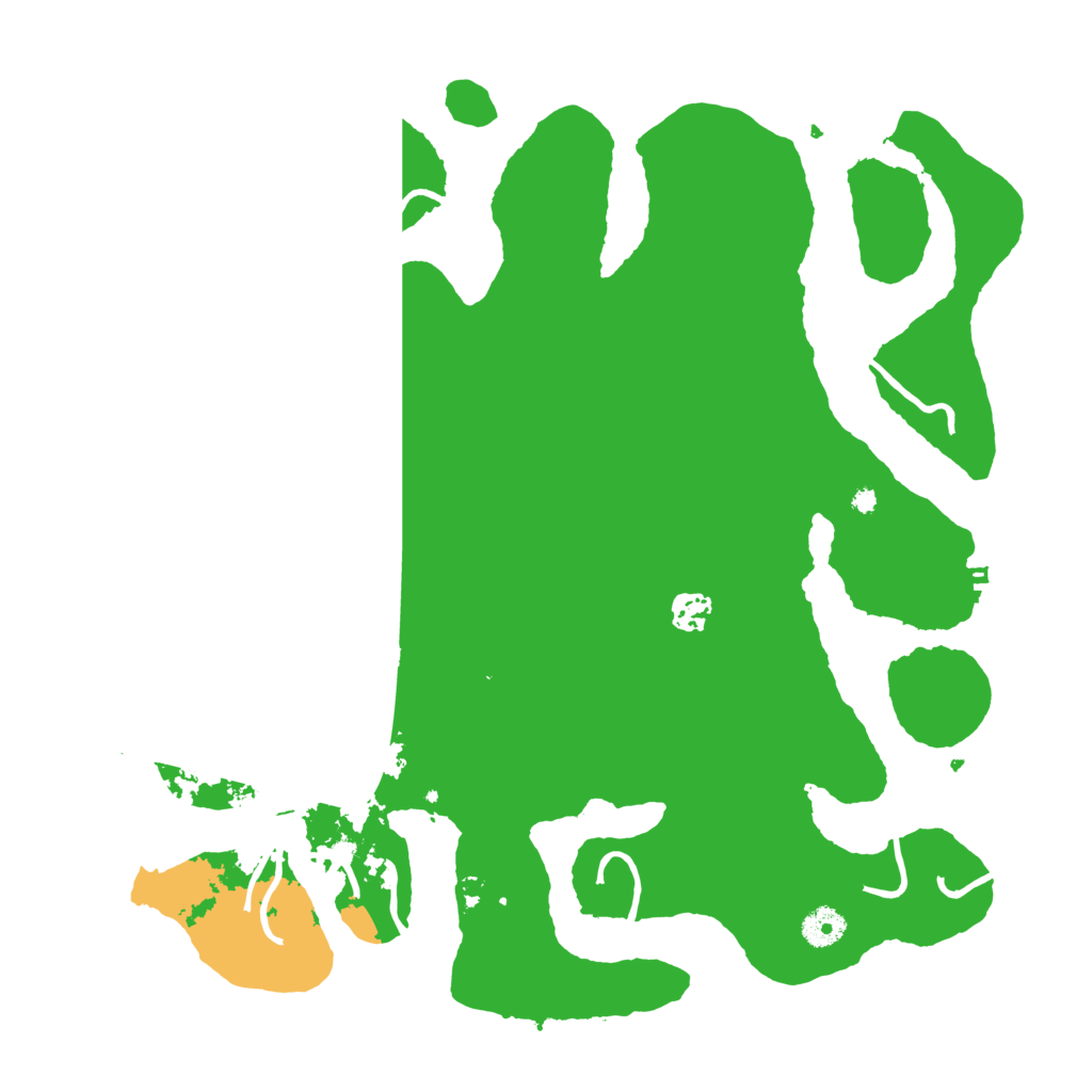 Biome Rust Map: Procedural Map, Size: 4001, Seed: 13763