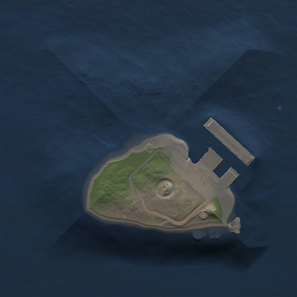 Rust Map: Procedural Map, Size: 1000, Seed: 574818681, 2 Monuments