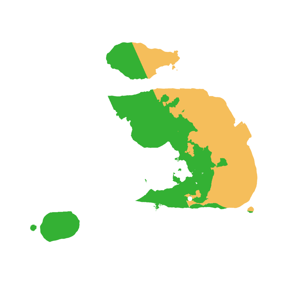 Biome Rust Map: Procedural Map, Size: 1866, Seed: 7172