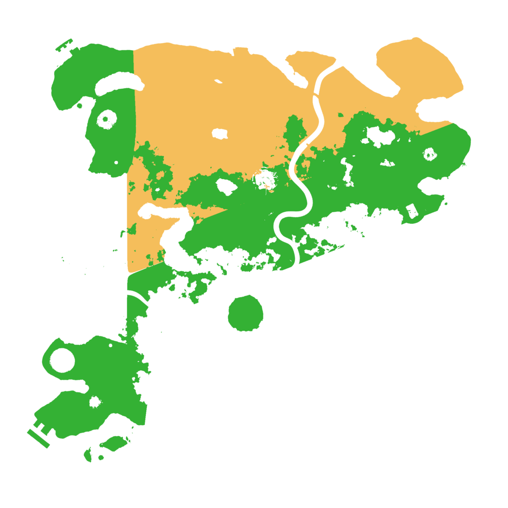 Biome Rust Map: Procedural Map, Size: 4000, Seed: 8675