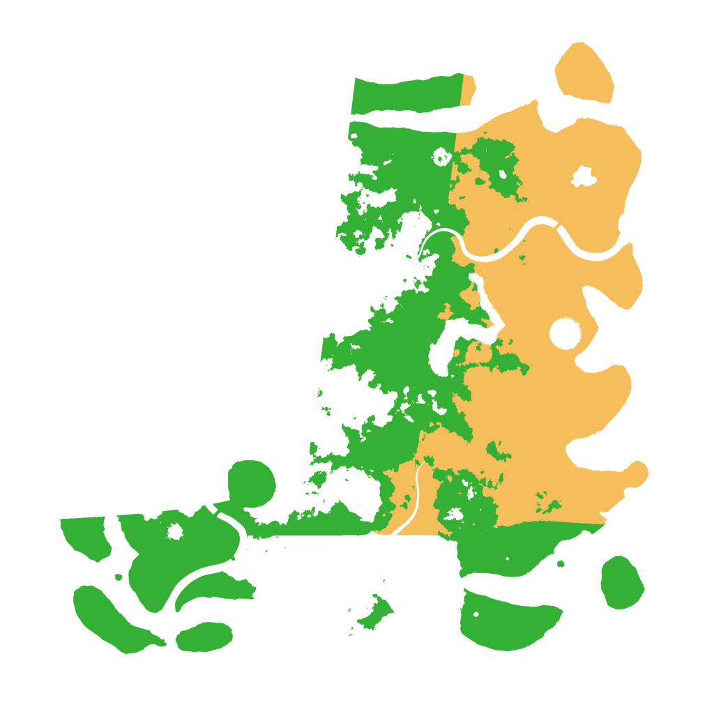 Biome Rust Map: Procedural Map, Size: 4000, Seed: 227149008