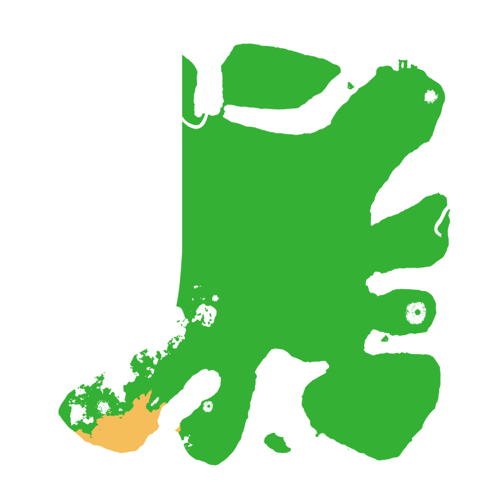 Biome Rust Map: Procedural Map, Size: 3500, Seed: 1746884992