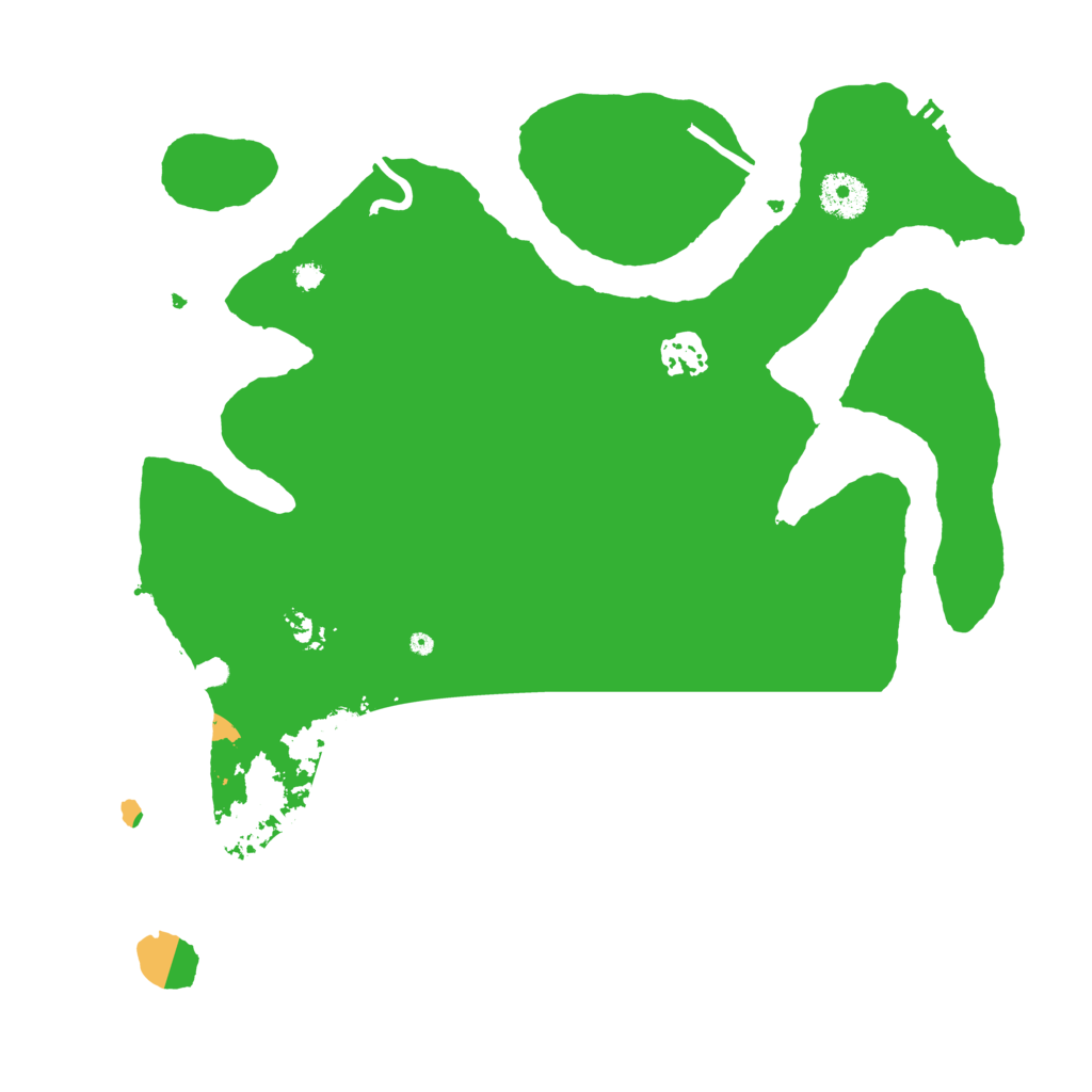 Biome Rust Map: Procedural Map, Size: 3500, Seed: 712760564