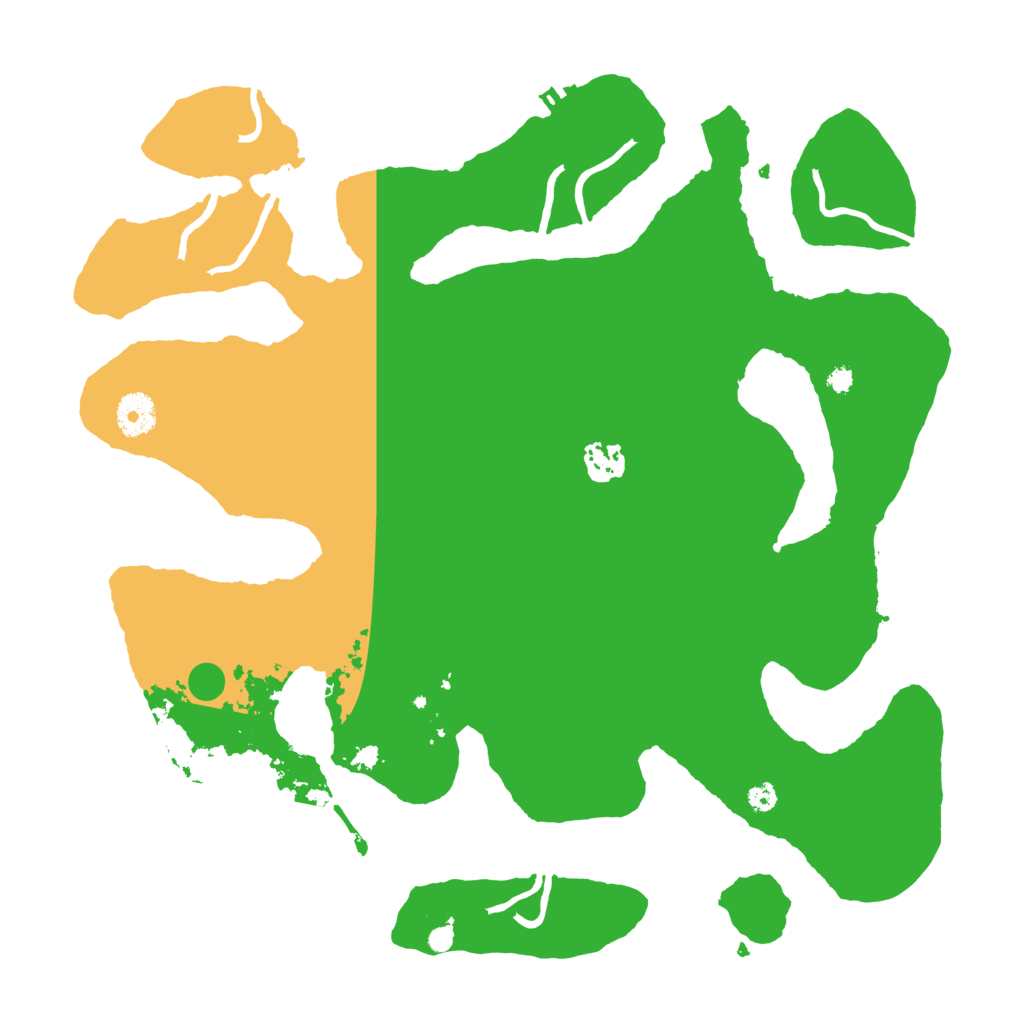 Biome Rust Map: Procedural Map, Size: 3700, Seed: 290099138