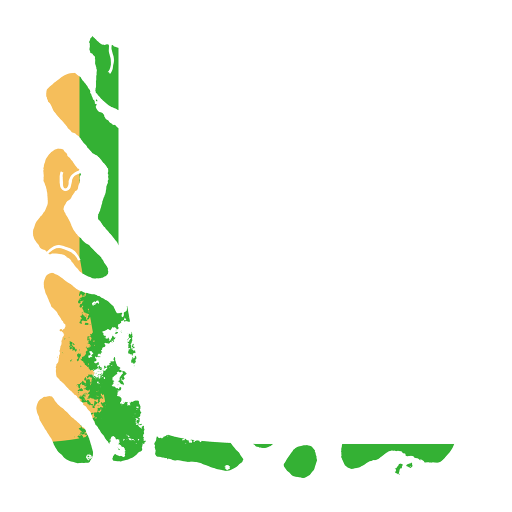 Biome Rust Map: Procedural Map, Size: 4500, Seed: 50000186