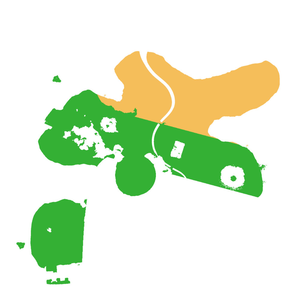 Biome Rust Map: Procedural Map, Size: 2000, Seed: 193045231