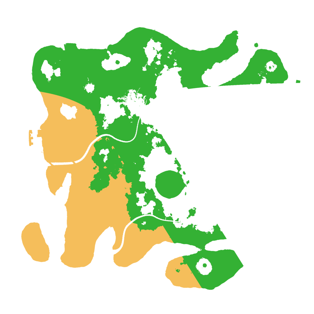 Biome Rust Map: Procedural Map, Size: 3000, Seed: 1984098458