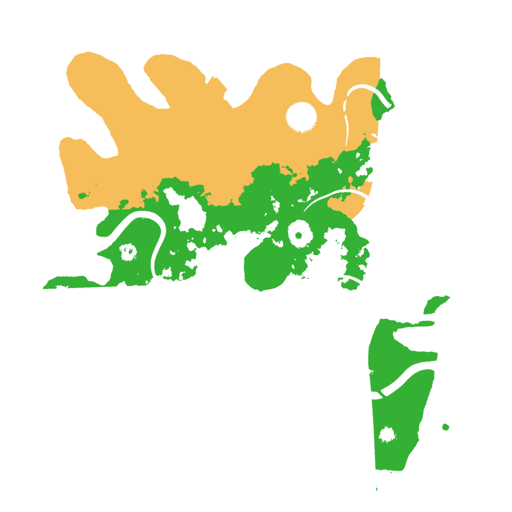 Biome Rust Map: Procedural Map, Size: 3000, Seed: 1624376612