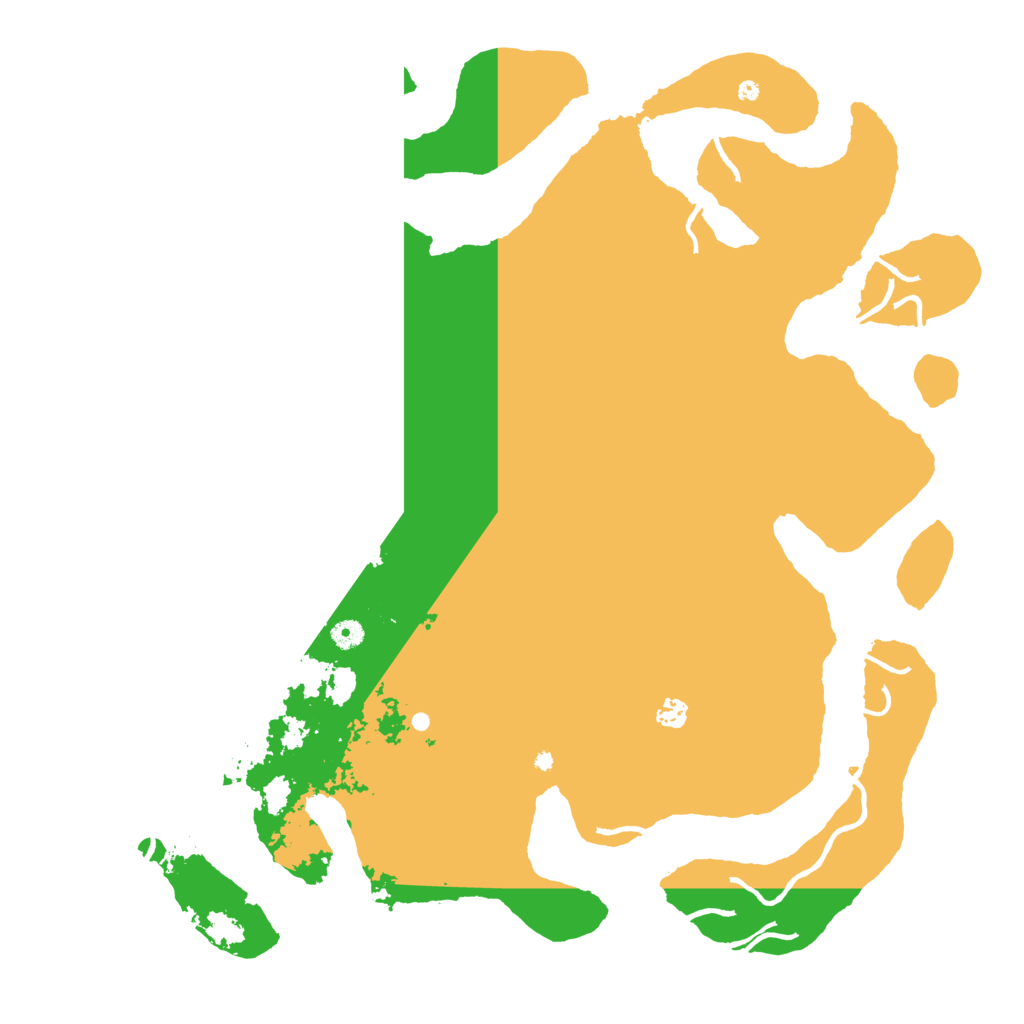 Biome Rust Map: Procedural Map, Size: 5000, Seed: 17092174