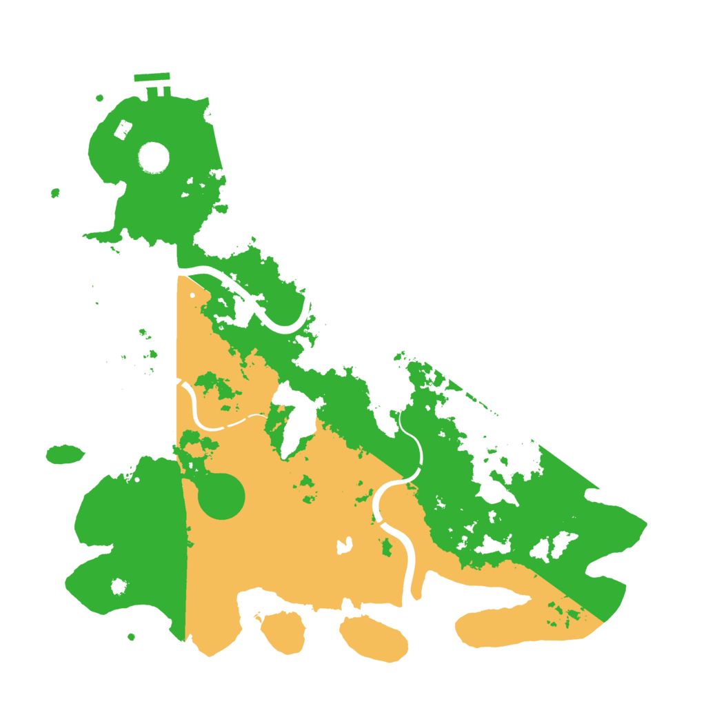 Biome Rust Map: Procedural Map, Size: 4000, Seed: 614587254