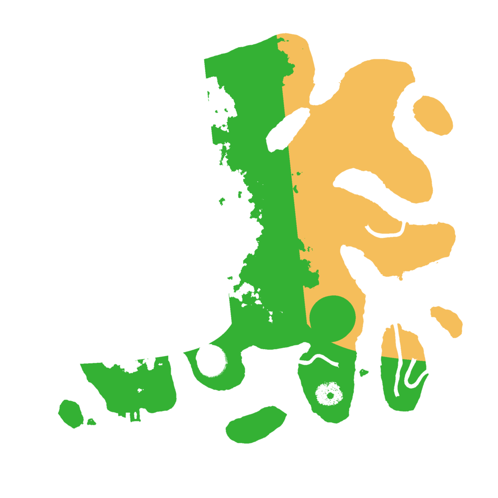 Biome Rust Map: Procedural Map, Size: 3000, Seed: 151542199