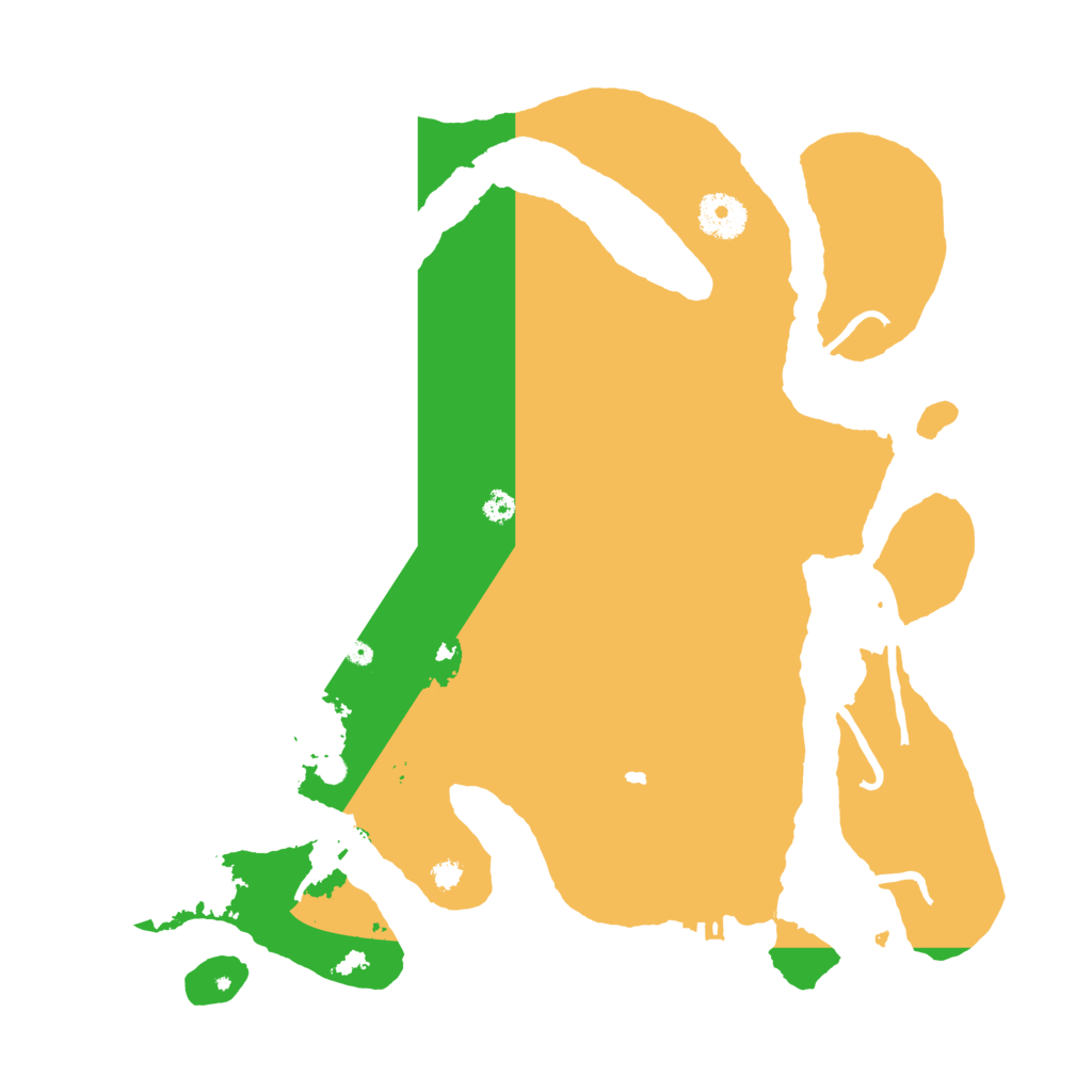 Biome Rust Map: Procedural Map, Size: 3500, Seed: 83445644