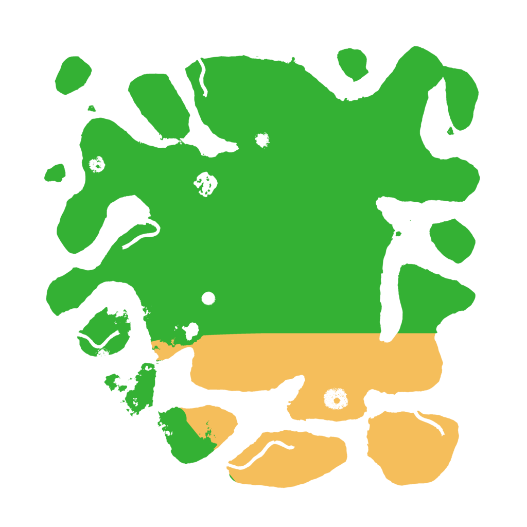 Biome Rust Map: Procedural Map, Size: 3500, Seed: 60628863