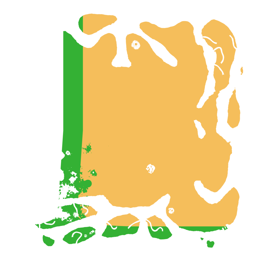 Biome Rust Map: Procedural Map, Size: 4500, Seed: 2021091700