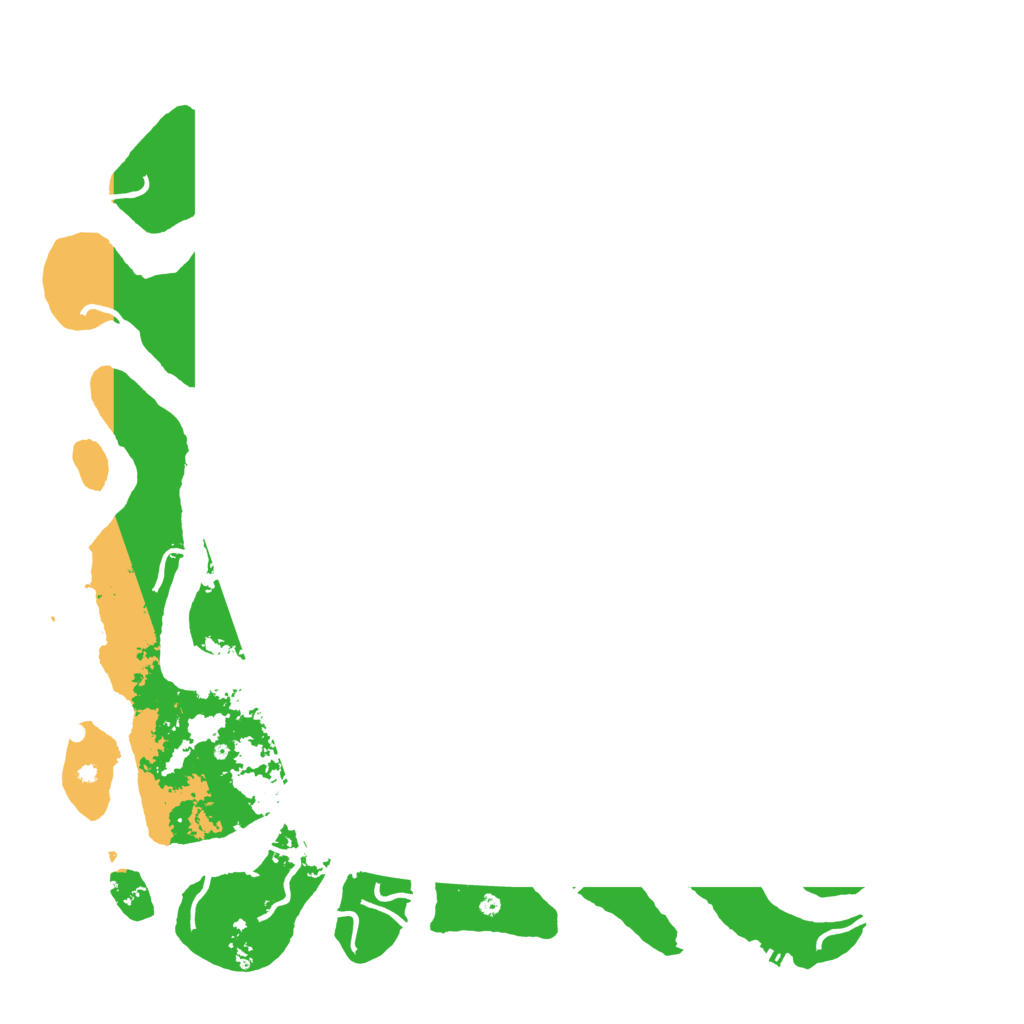 Biome Rust Map: Procedural Map, Size: 5000, Seed: 4672