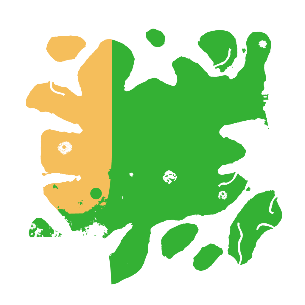 Biome Rust Map: Procedural Map, Size: 3500, Seed: 706355325