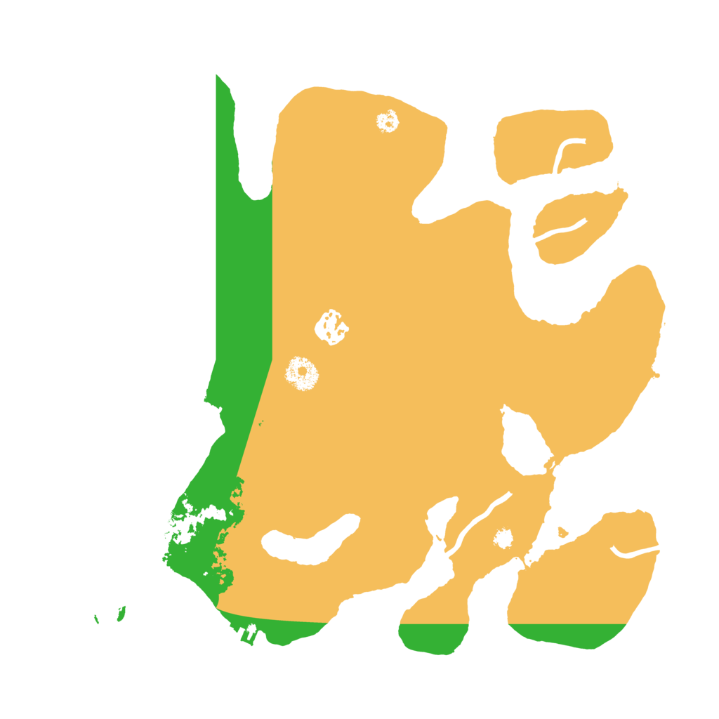 Biome Rust Map: Procedural Map, Size: 3300, Seed: 7518582