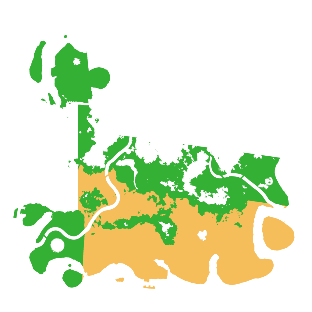 Biome Rust Map: Procedural Map, Size: 4000, Seed: 84527