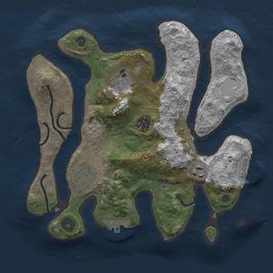 Thumbnail Rust Map: Procedural Map, Size: 2900, Seed: 3067, 12 Monuments