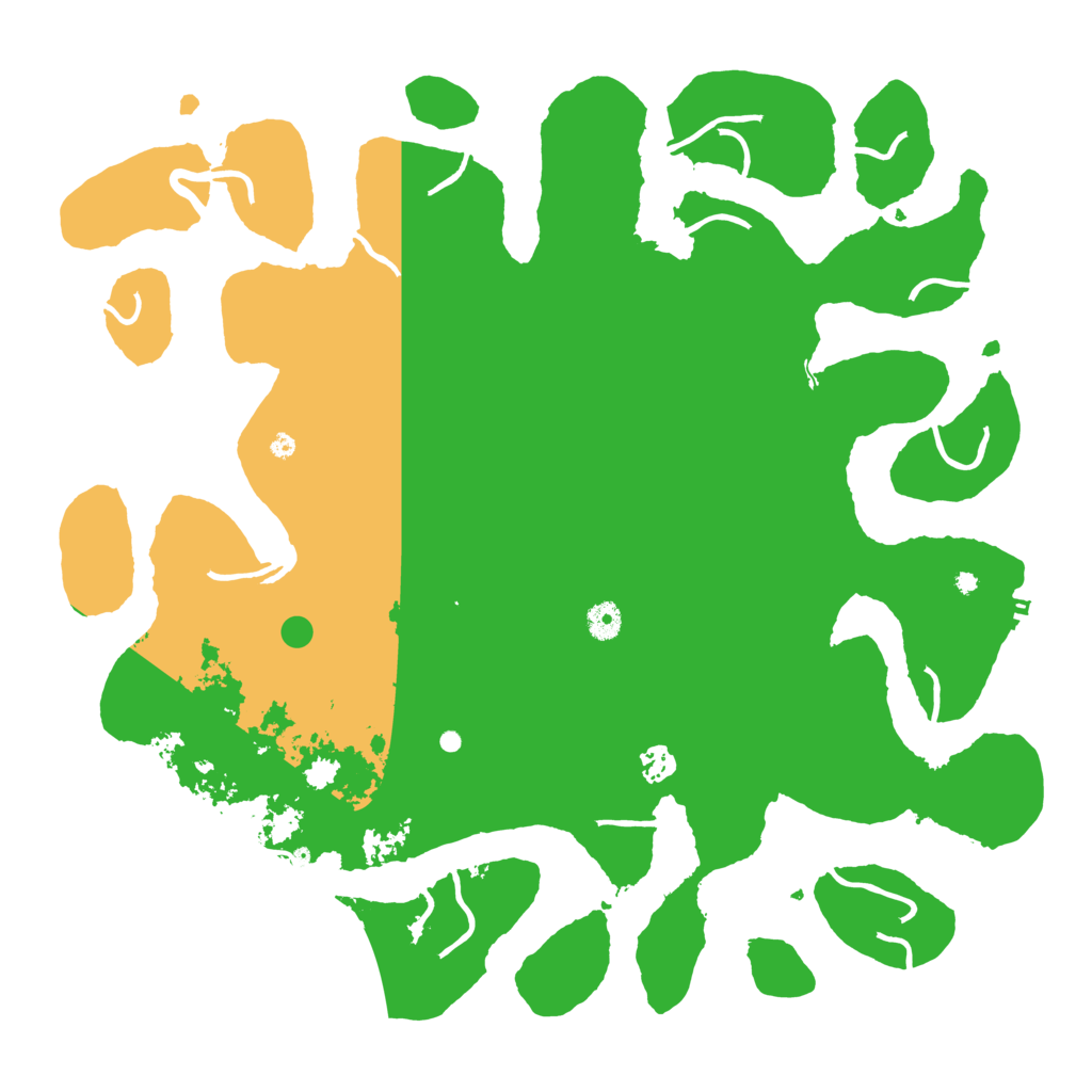 Biome Rust Map: Procedural Map, Size: 4500, Seed: 463531915