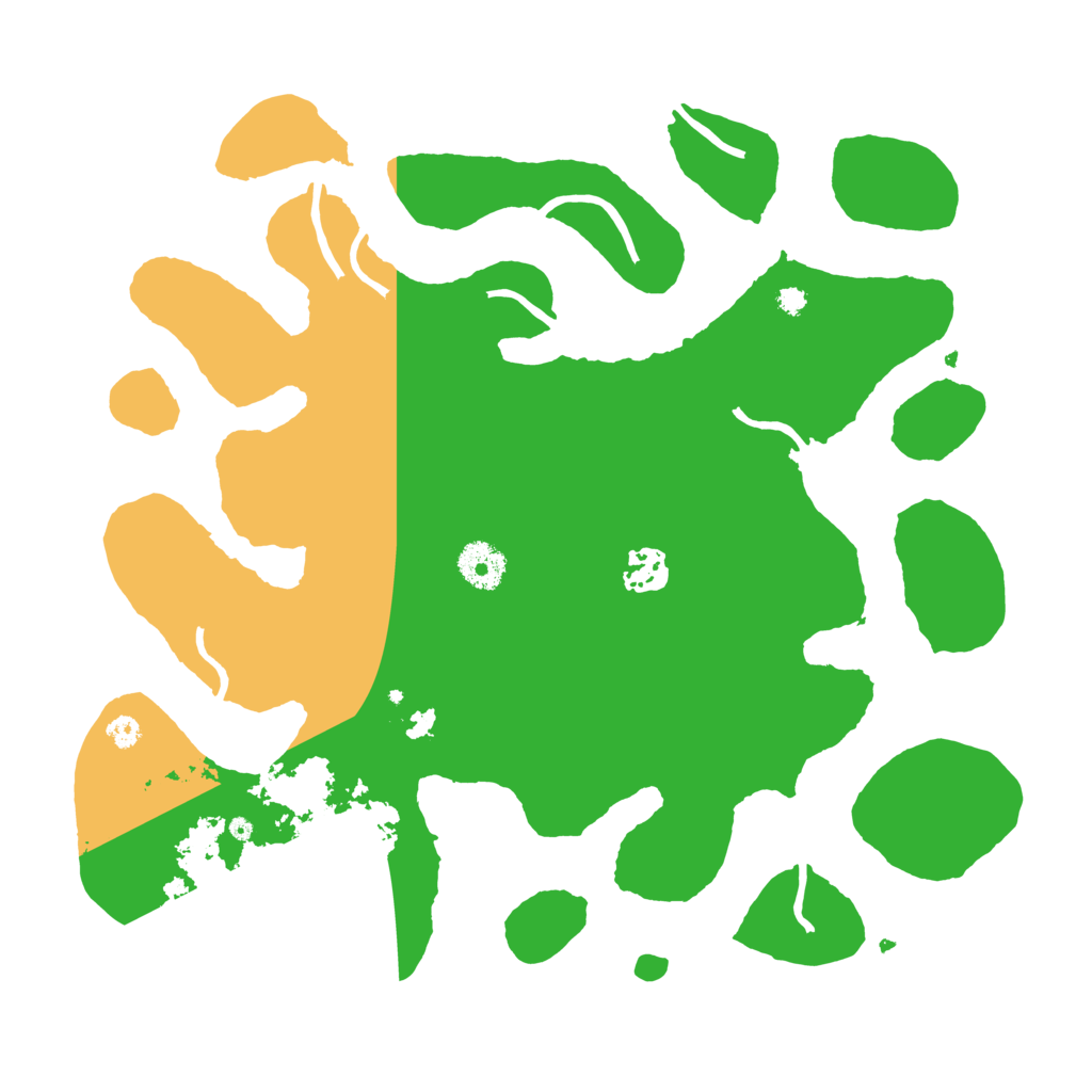 Biome Rust Map: Procedural Map, Size: 3500, Seed: 622637720