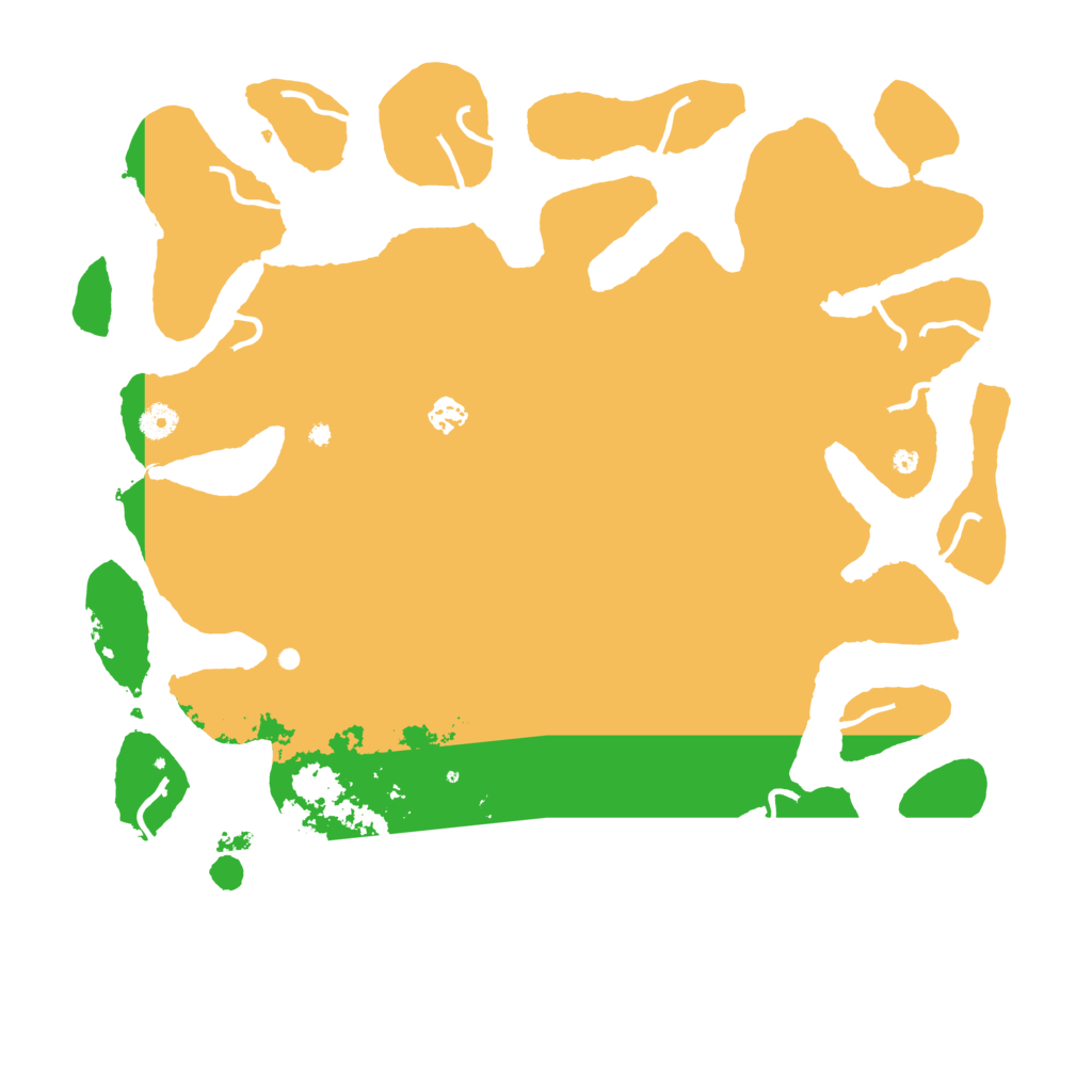 Biome Rust Map: Procedural Map, Size: 4500, Seed: 170920212