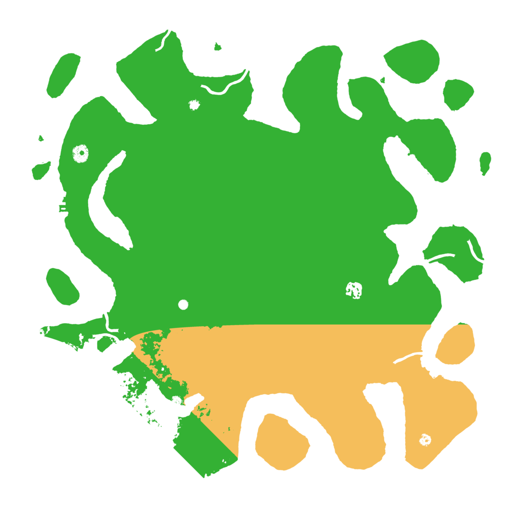 Biome Rust Map: Procedural Map, Size: 4500, Seed: 67899170