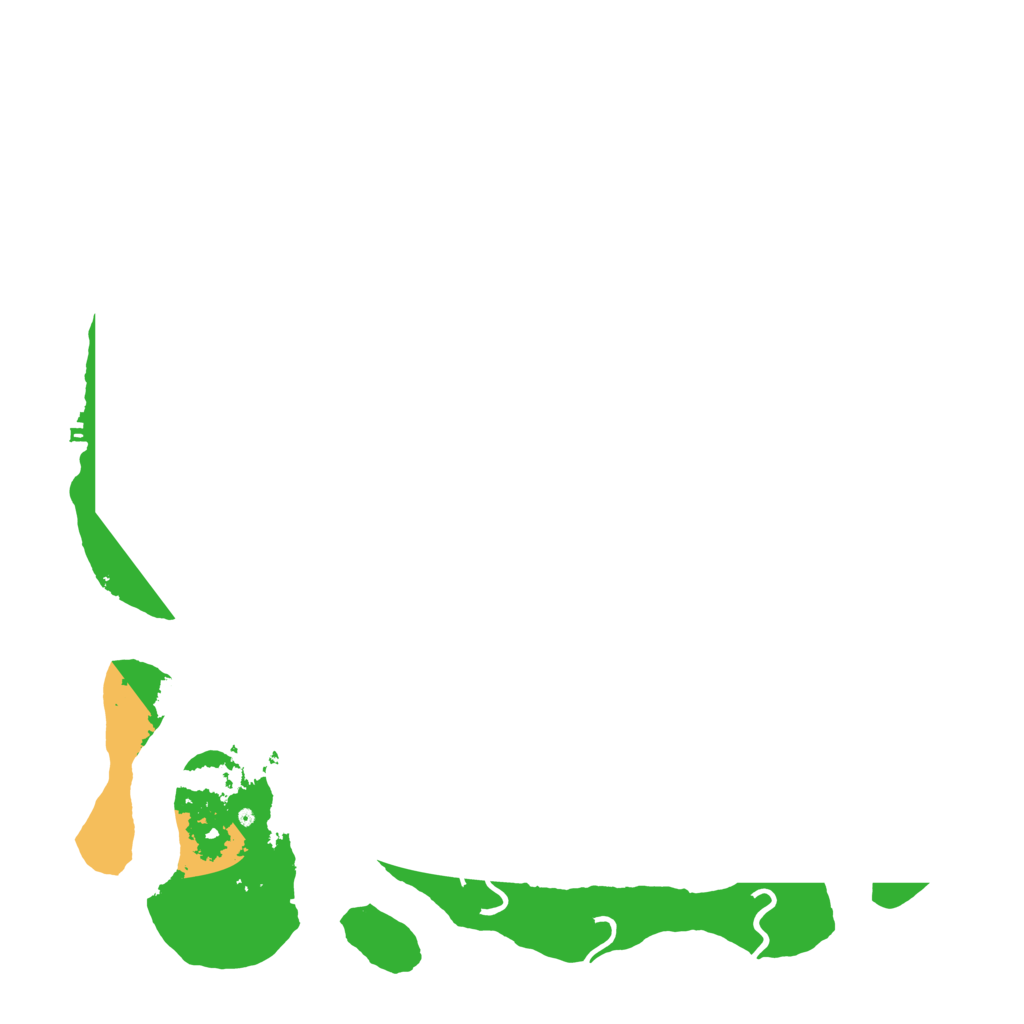 Biome Rust Map: Procedural Map, Size: 4500, Seed: 548121