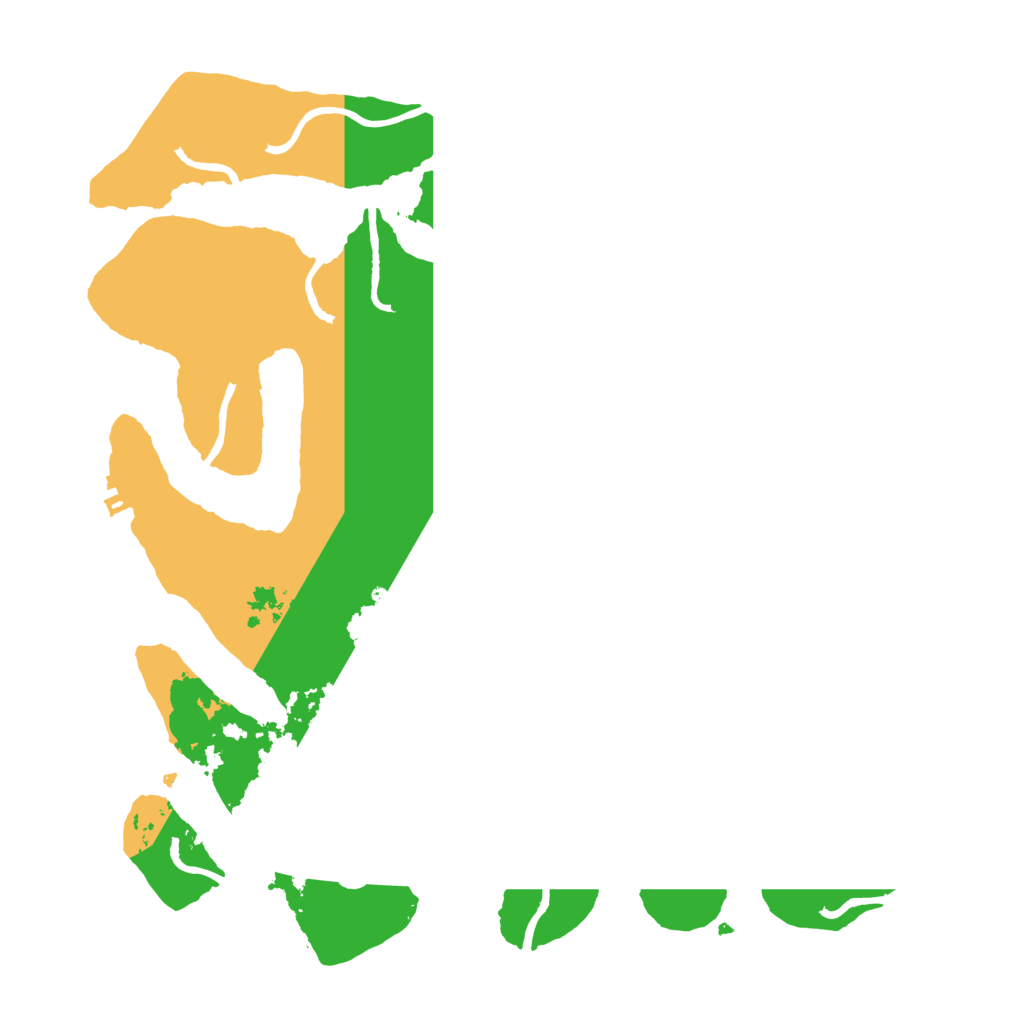 Biome Rust Map: Procedural Map, Size: 3500, Seed: 345463676