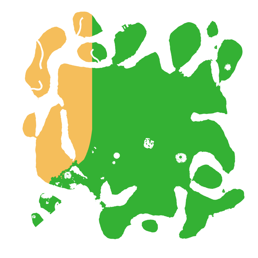 Biome Rust Map: Procedural Map, Size: 3700, Seed: 782487