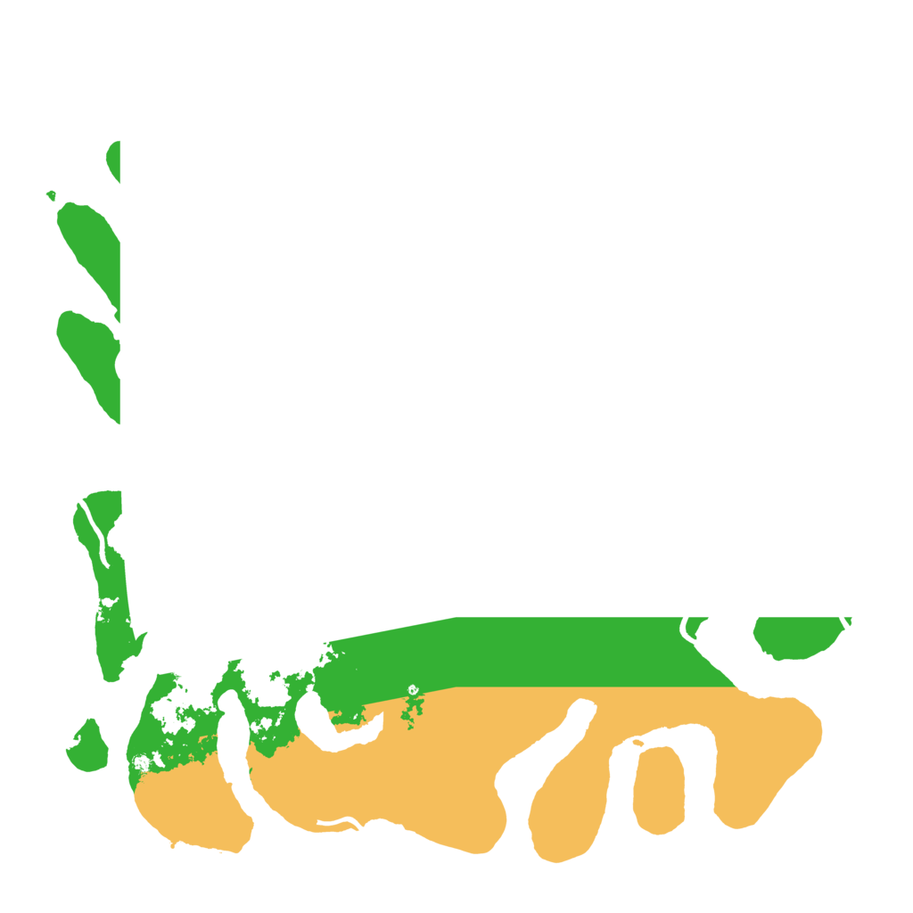 Biome Rust Map: Procedural Map, Size: 4500, Seed: 7410