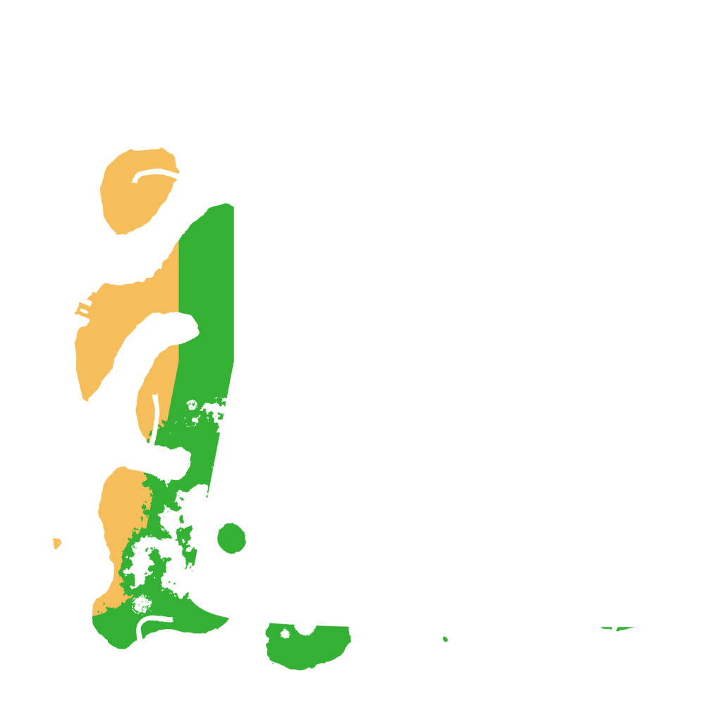 Biome Rust Map: Procedural Map, Size: 3500, Seed: 4872