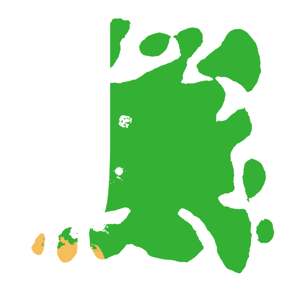 Biome Rust Map: Barren, Size: 3500, Seed: 3501