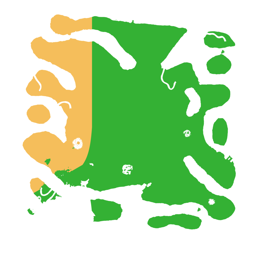 Biome Rust Map: Procedural Map, Size: 3600, Seed: 295406389
