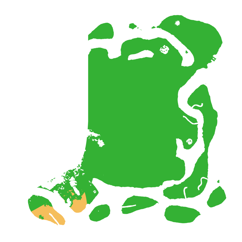 Biome Rust Map: Procedural Map, Size: 4250, Seed: 769580