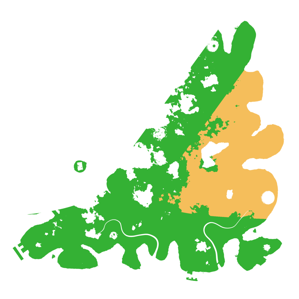 Biome Rust Map: Procedural Map, Size: 4000, Seed: 833777
