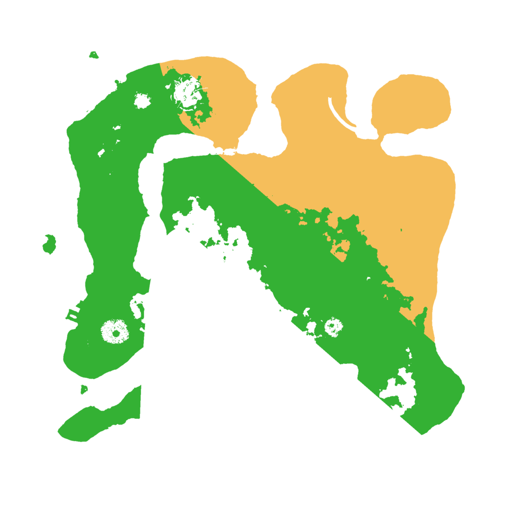 Biome Rust Map: Procedural Map, Size: 3000, Seed: 1534011359