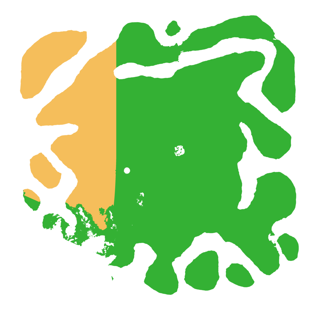 Biome Rust Map: Barren, Size: 4500, Seed: 41709