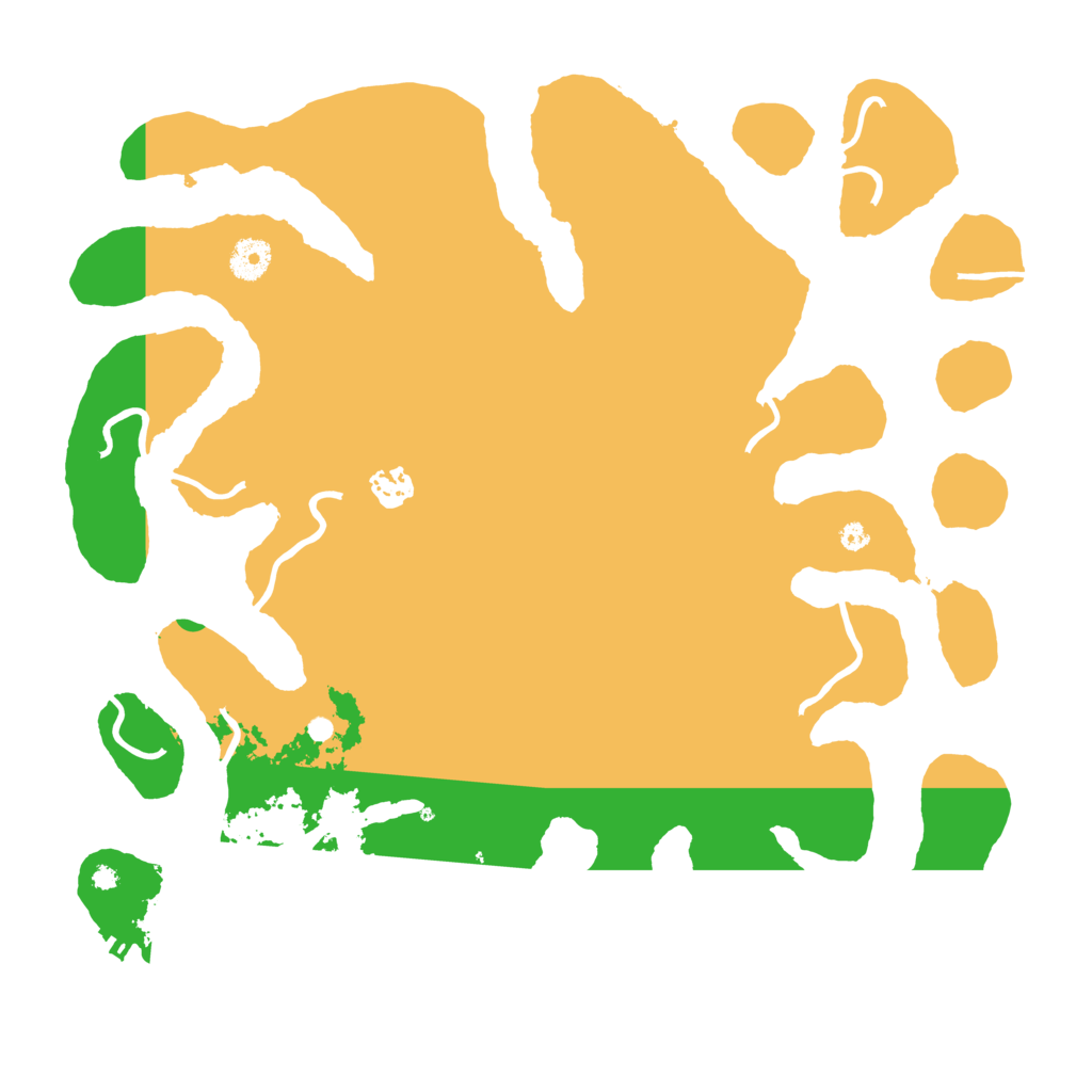 Biome Rust Map: Procedural Map, Size: 3950, Seed: 1332311433